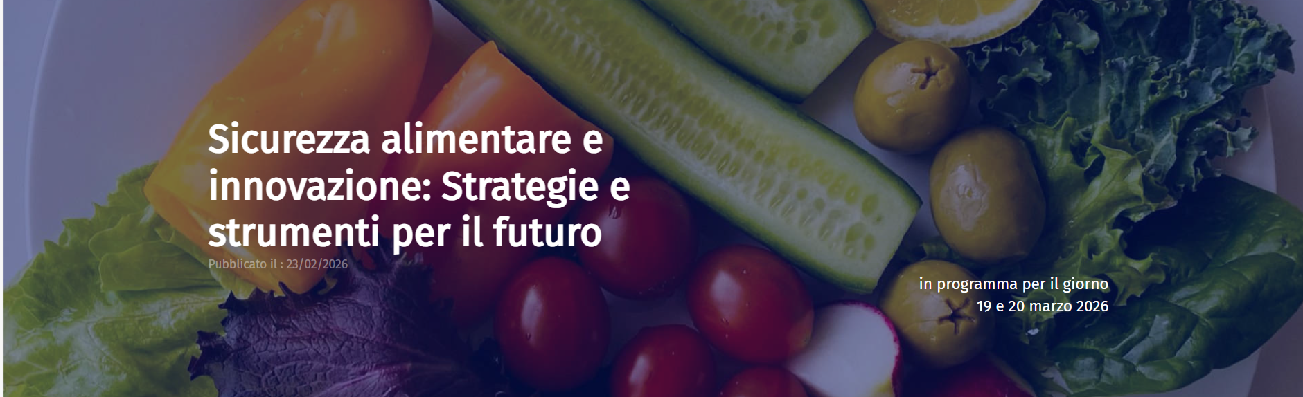 Sicurezza alimentare e innovazione: Strategie e strumenti per il futuro